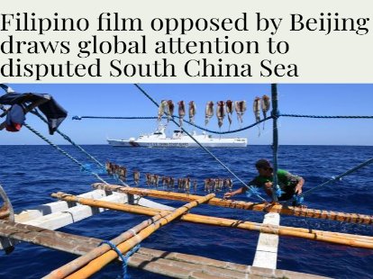 Adi Vijaya (@adi_vijaya) on Twitter photo #China tried to ban a Filipino documentary that shows China's hooliganism in the South China Sea.
But, to China's horror, this even gave more popularity to the film, and people are more drawn towards it. Thank you, China, for the foolery! 1/3 <a href="/ChongJaIan/">Ian Chong 莊嘉穎</a> <a href="/informedph2/">Informed PH</a> #China tried to ban a Filipino documentary that shows China's hooliganism in the South China Sea.
But, to China's horror, this even gave more popularity to the film, and people are more drawn towards it. Thank you, China, for the foolery! 1/3 <a href="/ChongJaIan/">Ian Chong 莊嘉穎</a> <a href="/informedph2/">Informed PH</a>