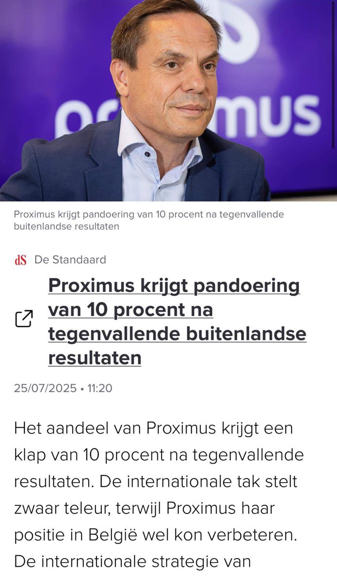 MichaelFreilich's tweet image. Hate to say I told you so… #Proximus