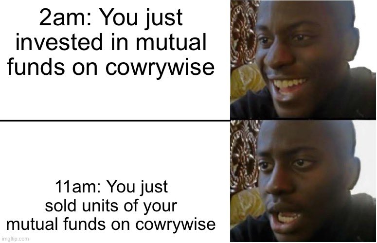 FavourYusuf1's tweet image. Me and @cowrywise every Friday 

Ora for ora