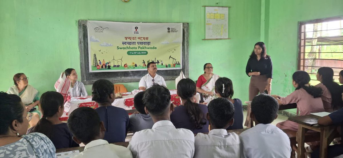 As part of Swachh Bharat abhiyan &amp; Oil India’s Swachhata Pakhwada, The CRY STEM Centres are equipping children with tools, space, and curiosity to learn, explore, and innovate. 

Big cheers to these young minds for showing us that change can begin right in the classroom.