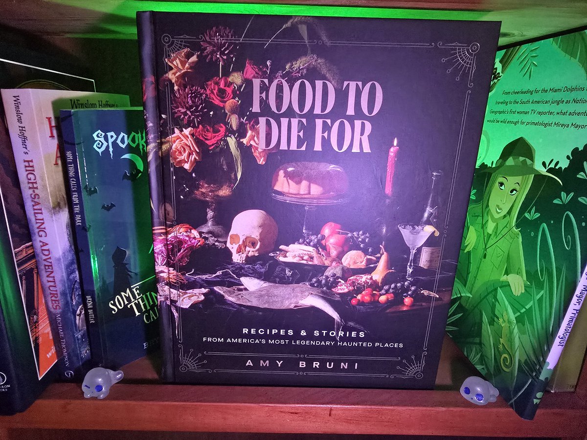 BruceConspiracy's tweet image. I've added this book to my favorite reads: History, Ghost, and Recipes. Personally, I can't think of a better read. Thank you, @amybruni. You're the Best!
