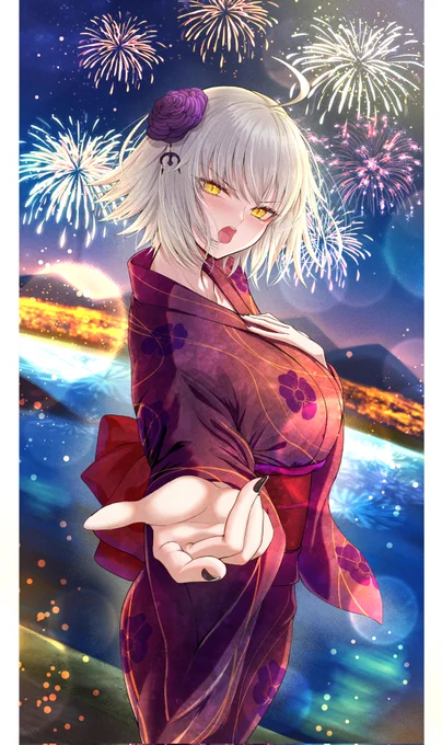 いつもの照れ顔も 差分です