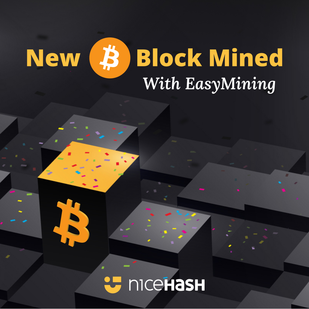 New Bitcoin block mined with NiceHash EasyMining! ⚡

Gold M package successfully mined a new #Bitcoin block!

𝐁𝐥𝐨𝐜𝐤 𝐑𝐞𝐰𝐚𝐫𝐝 3.1439 BTC ( ≈ 368557 USD )

1 BTC = 117230.94 USD at the time of a block reward

𝐁𝐥𝐨𝐜𝐤𝐇𝐚𝐬𝐡