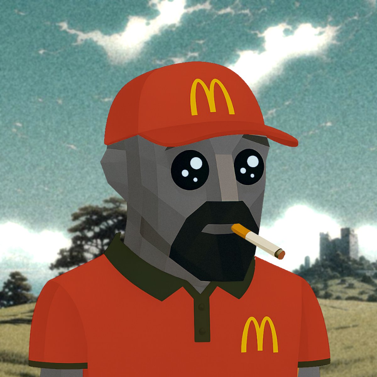 I'm a McDonalds Baldiö working for Hyperliquid #NFT🟨💦