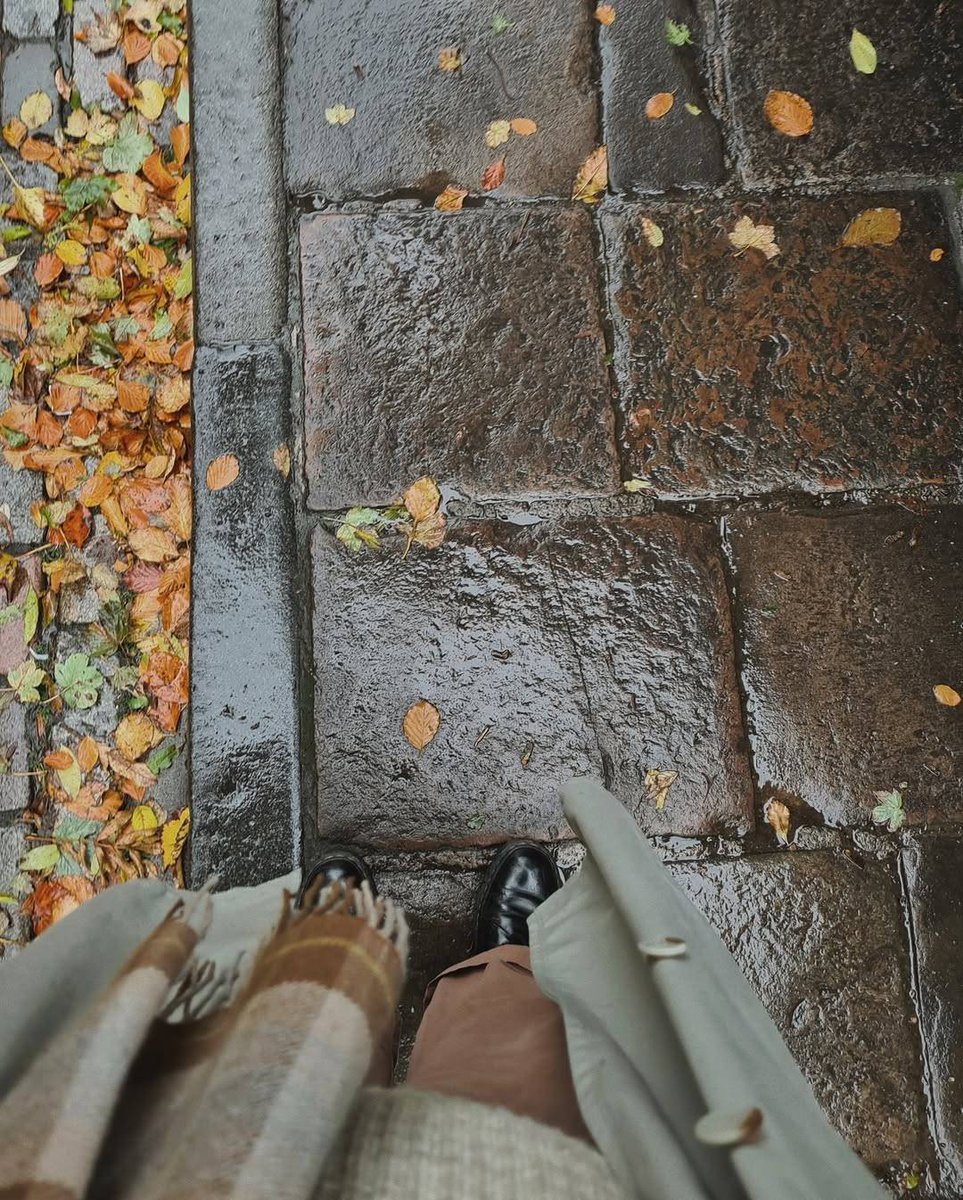 NostAcademia's tweet image. Rain, coffee and a great book 🤎 Autumn in Edinburgh