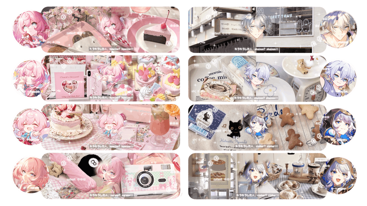 ★ Help rt please? thank you!  

— haloo! aku bawa 40 layout 2D (genshin, hsr, hi) lagi nih 👀 untuk price [5,000/each] layout nya bisa ditake jam 19.00 wib nanti tanpa fee! untuk take bisa lewat dm yaa ★ mari jajan! 🐈🤍

(4/5) #zonauang #zonajajan