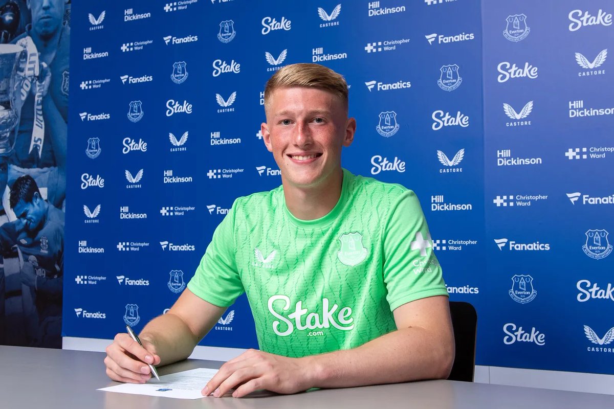 EFCacademy_'s tweet image. 鉁嶏笍Everton U21s Goalkeeper Fraser Barnsley has signed a new contract with the Club signing with the club until the end of June 2027