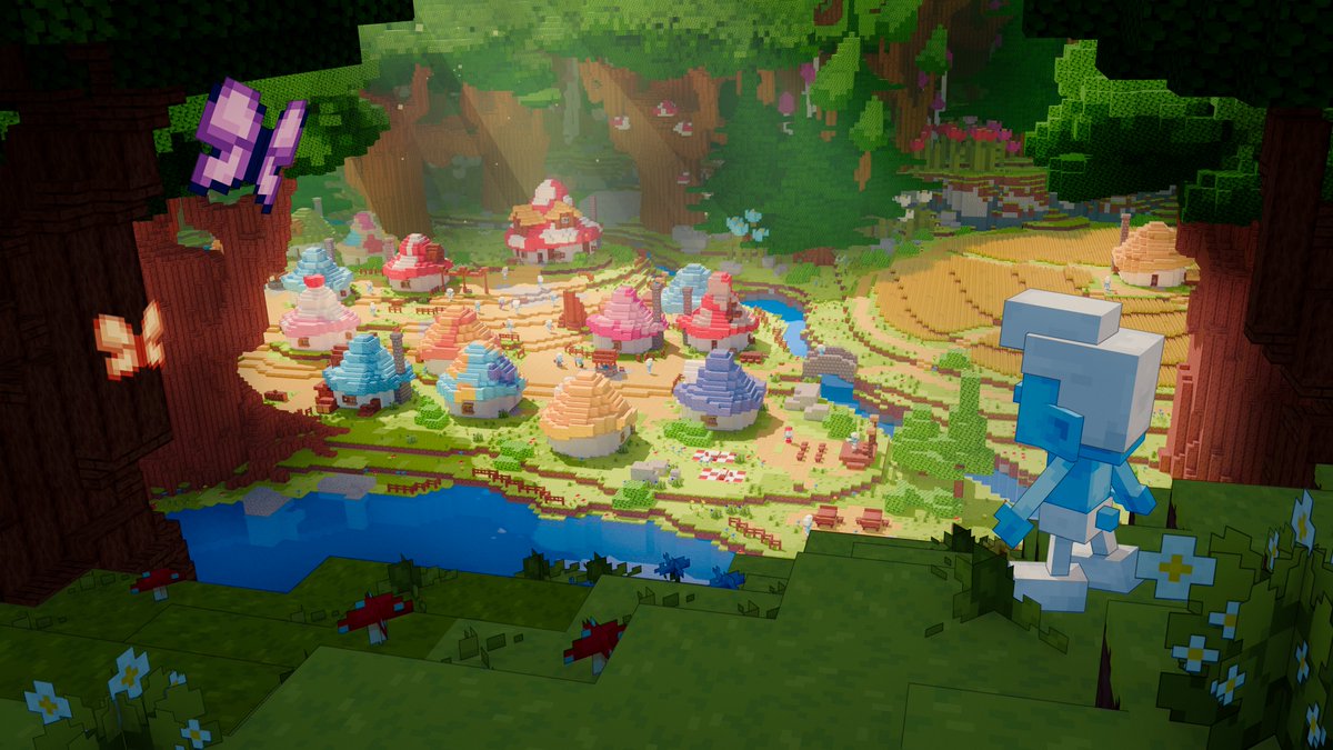 Explored Smurf village yet? 👀🍄
