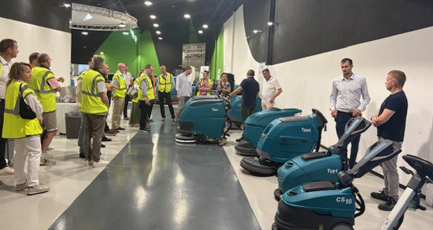 CHTToday's tweet image. Tenant showcases the Future of Hybrid Cleaning at European Innovation Event Summit - chtmag.com/tenant-showcas… #cleaning #HybridCleaning #CleaningTechnology #TennantCompany #GansowFactory #TennantEuropeanInnovationEventSummit
