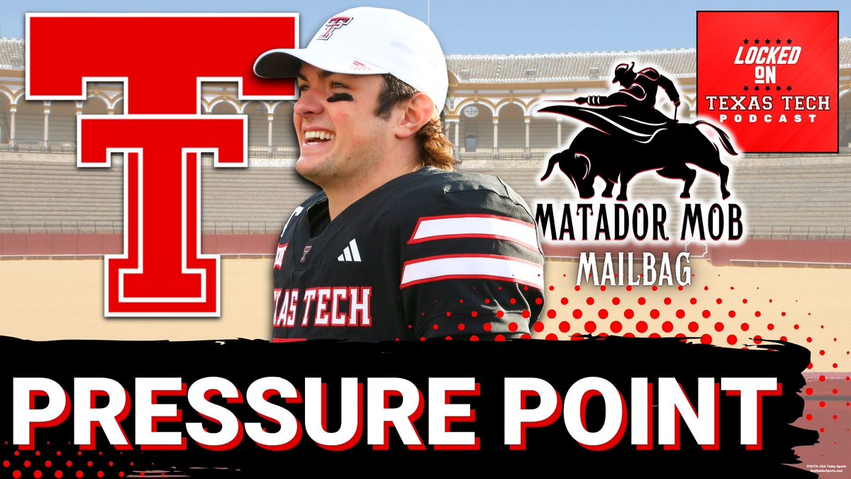 LockedOnTech's tweet image. Today on Locked On #TexasTech:
- schollies
- UNC dominoes
- uni watch
- The Warden
#GunsUp
📺YouTube: youtu.be/-Sgd7swXmWg
📻Apple: shorturl.at/efrw7
📻Spotify: shorturl.at/mw124