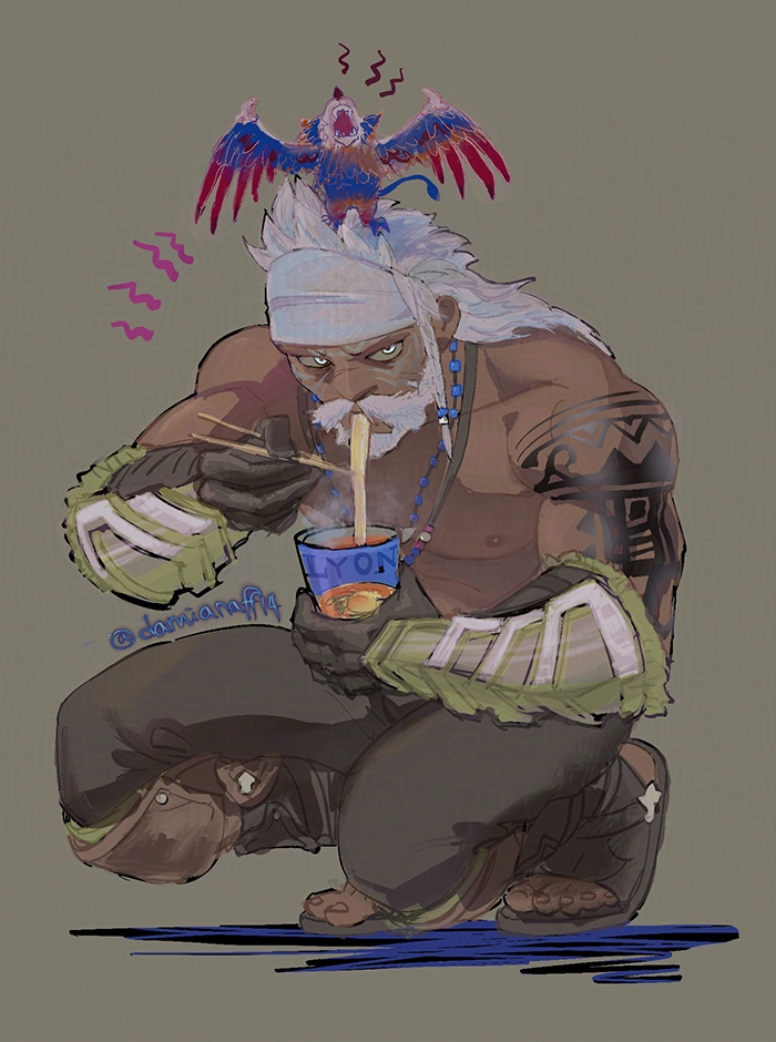 damianaff14's tweet photo. 케데헌 보고 그림 https://t.co/6BCT30isYd