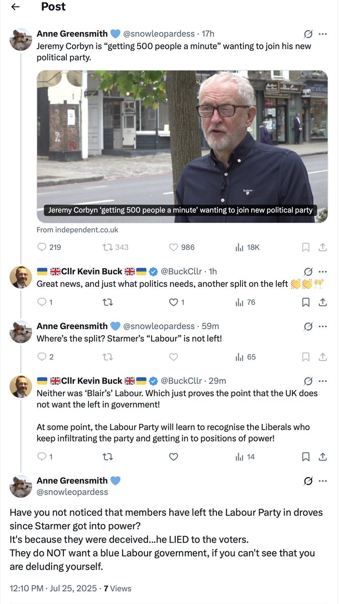BuckCllr's tweet image. Why are some so fragile these days? We had a reasonable conversation, she heard things she didn't want to hear, then blocked.
Existing in echo chambers really isn't the best policy.