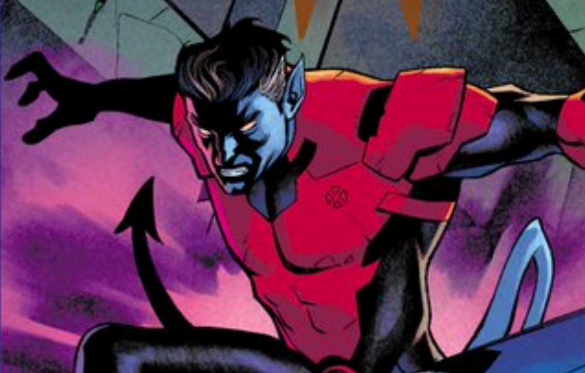 proxy616's tweet image. #xspoilers Older Nightcrawler‘s on a mission to save Wolverine! He’s looking good with some silver at his temples