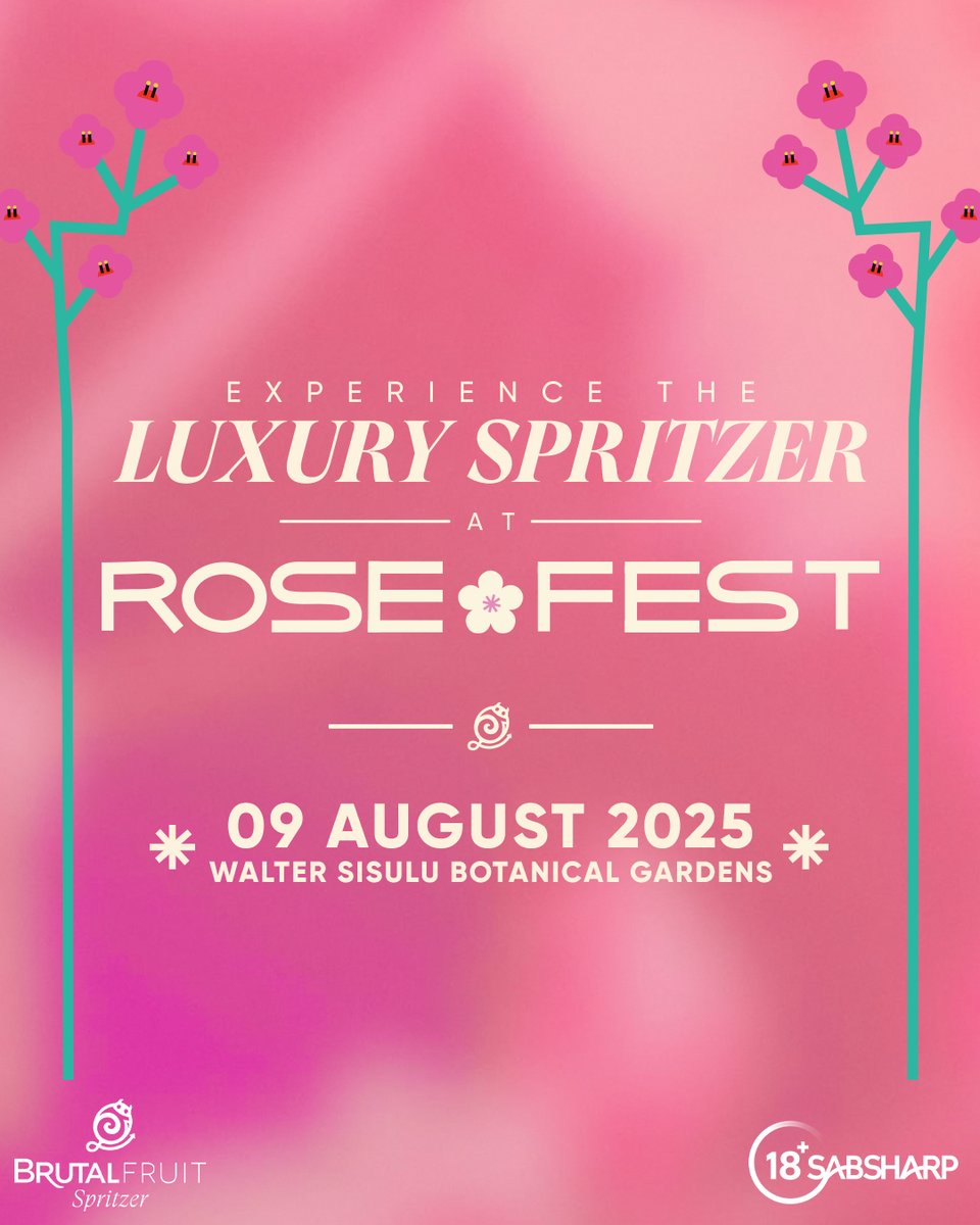 brutalfruitsa's tweet image. Besties, we're not just attending - we're the official partner of RoseFest and @shekhinahd!🌹 This #WomensDay, witness the future of soul music live and in full bloom at Walter Sisulu Botanical Gardens. Music, nature, and magic colliding in the most beautiful way. ✨
Will we…