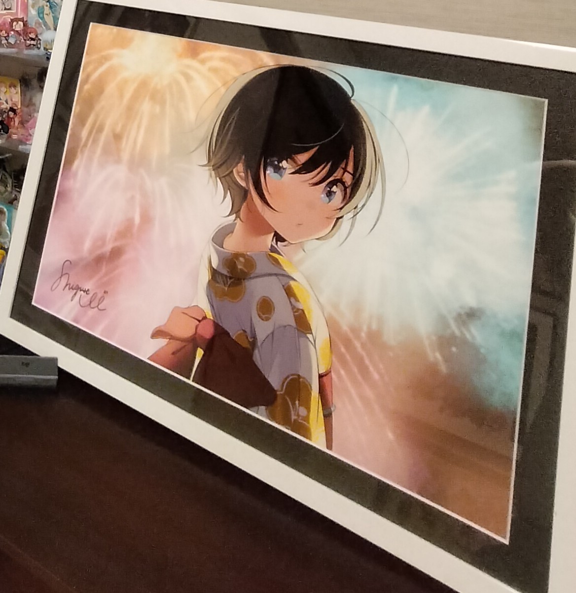 受注限定 複製原画「masterpiece」しぐれうい A4サイズ アート作品「masterpiece」｜SHIGURE UI - OFFICIAL EVENT GOODS