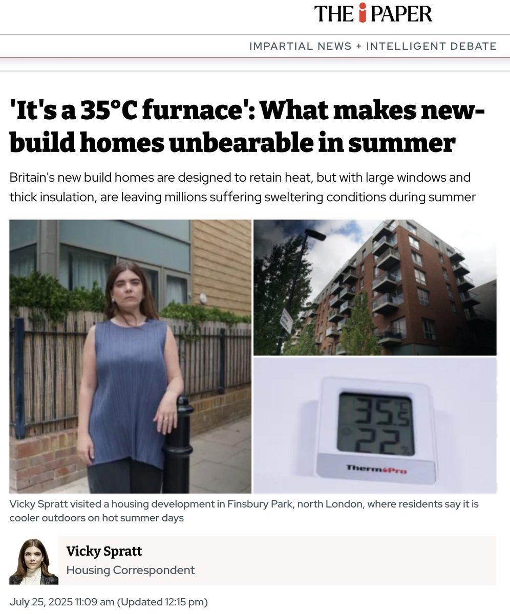 David Lawrence (@dc_lawrence) on Twitter photo ☀️🇬🇧🥵 NEW RESEARCH from <a href="/BritishProgress/">Centre for British Progress</a> on the true impact of Britain’s air conditioning ban.
As covered by <a href="/Victoria_Spratt/">Vicky Spratt</a> <a href="/theipaper/">The i Paper</a> today, this has real consequences for the elderly, vulnerable and pregnant. 🧵 ☀️🇬🇧🥵 NEW RESEARCH from <a href="/BritishProgress/">Centre for British Progress</a> on the true impact of Britain’s air conditioning ban.
As covered by <a href="/Victoria_Spratt/">Vicky Spratt</a> <a href="/theipaper/">The i Paper</a> today, this has real consequences for the elderly, vulnerable and pregnant. 🧵