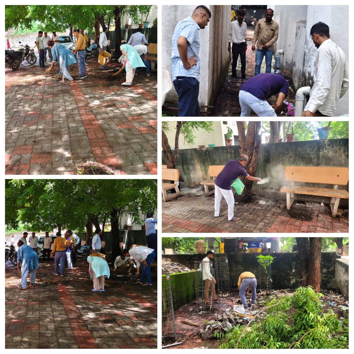 TDO Manavadar (@tdomanavadar) on Twitter photo આજરોજ માણાવદર તાલુકા ૫ંચાયત ના તમામ કર્મચારીશ્રીઓ ઘ્વારા કચેરી ૫રીસર માં ઝુબેસ રૂ૫ે સાફ-સફાઇ કરવામાં આવી છે.
<a href="/DdoJunagadh/">DDO Junagadh</a> <a href="/DrdaJun1/">DRDA Junagadh</a> <a href="/DPJUNAGADH/">Meera Sompura Dy DDO JUNAGADH (GAS)</a> <a href="/DyddoPan/">Dy DDO (Panchayat) JUNAGADH</a> <a href="/InfoJunagadhGoG/">Info Junagadh GoG</a> <a href="/GujDCoffice/">Guj DCoffice</a> <a href="/CMOGuj/">CMO Gujarat</a> <a href="/RaghavjiPatel/">Raghavji Patel</a> આજરોજ માણાવદર તાલુકા ૫ંચાયત ના તમામ કર્મચારીશ્રીઓ ઘ્વારા કચેરી ૫રીસર માં ઝુબેસ રૂ૫ે સાફ-સફાઇ કરવામાં આવી છે.
<a href="/DdoJunagadh/">DDO Junagadh</a> <a href="/DrdaJun1/">DRDA Junagadh</a> <a href="/DPJUNAGADH/">Meera Sompura Dy DDO JUNAGADH (GAS)</a> <a href="/DyddoPan/">Dy DDO (Panchayat) JUNAGADH</a> <a href="/InfoJunagadhGoG/">Info Junagadh GoG</a> <a href="/GujDCoffice/">Guj DCoffice</a> <a href="/CMOGuj/">CMO Gujarat</a> <a href="/RaghavjiPatel/">Raghavji Patel</a>