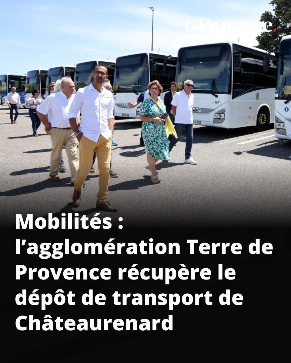 Une nouvelle étape dans le plan qui vise à renforcer les mobilités du territoire
👉 l.laprovence.com/UvsS