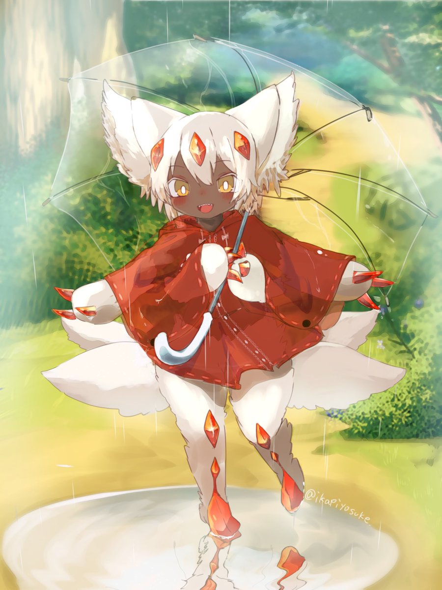 ikapiyosuke's tweet image. 雨だね、ファプタ！！
#メイドインアビス　#ファプタ