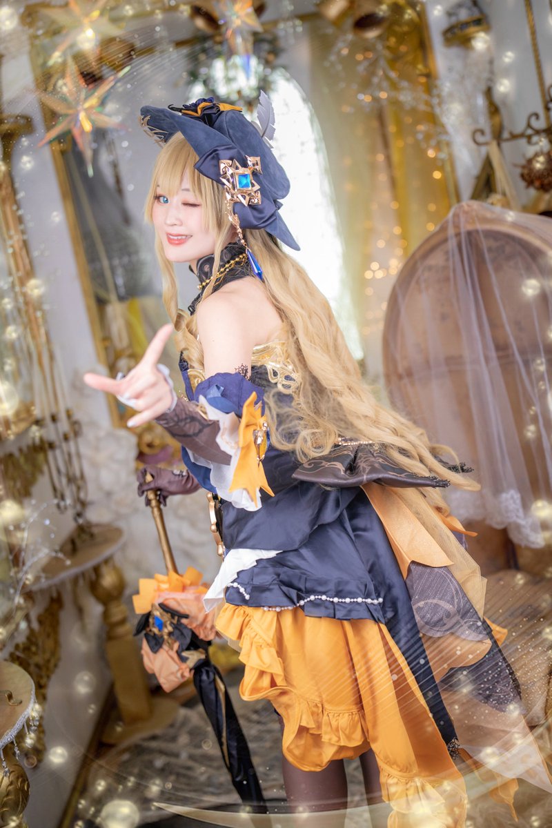 07_hiyoko_'s tweet image. 【※コスプレ※】
原神-Genshin- ナヴィア-Navia-
「明日もきっとサイコーの一日になるよ!」
Photoカントク様
#cosplay #GenshinImpact
#Genshincosplay #娜维娅