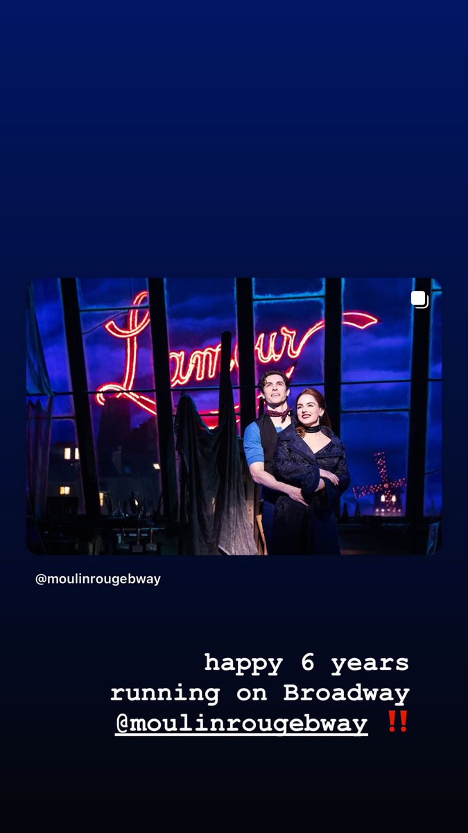 Derek Klena Daily (@derekklenadaily) on Twitter photo Joanna Levesque’s Instagram Story (July 24, 2025)
(source: instagram.com/iamjojo and **credits to <a href="/iamjojo/">Joanna</a> <a href="/MoulinRougeBway/">Moulin Rouge The Musical - Broadway</a> <a href="/evanzimm/">Evan Zimmerman</a> and <a href="/MurphyMade/">MurphyMade</a> **) Joanna Levesque’s Instagram Story (July 24, 2025)
(source: instagram.com/iamjojo and **credits to <a href="/iamjojo/">Joanna</a> <a href="/MoulinRougeBway/">Moulin Rouge The Musical - Broadway</a> <a href="/evanzimm/">Evan Zimmerman</a> and <a href="/MurphyMade/">MurphyMade</a> **)