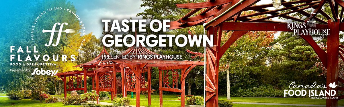 At Taste of Georgetown, savour a local culinary journey catered by Georgetown's renowned Wheelhouse restaurant, enjoy live musical performances and wander through the deck's four roving food stations, each offering a unique and mouth-watering experience.

tickets.fallflavours.ca/8017ca7f53b2a8…