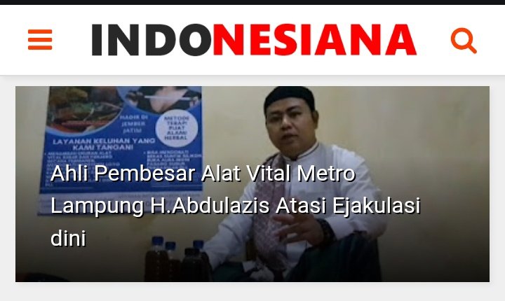 Ahli Pembesar Alat Vital Metro Lampung H.Abdulazis Atasi Ejakulasi dini

indonesiana.web.id/2025/07/ahli-p…