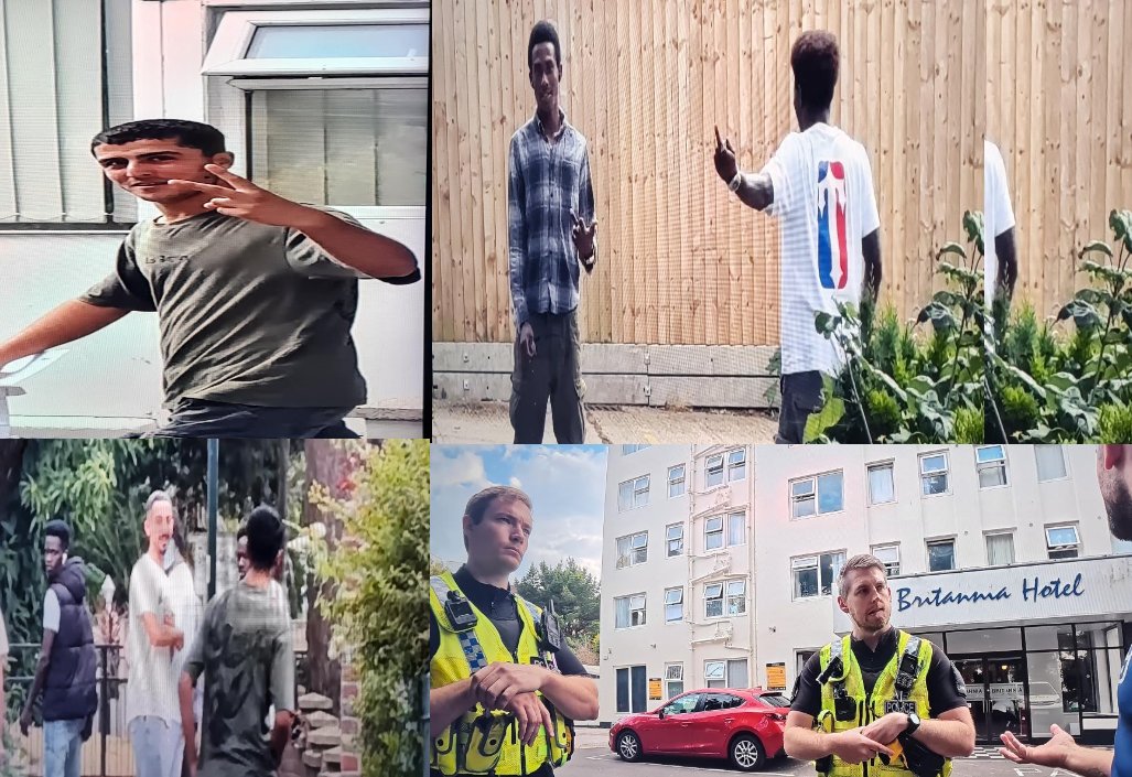 mbga_uk's tweet image. Caught on camera & pictured illegal Migrants staying at Britannia Hotel in Bournemouth shout Fck Off, Stick Their Fingers Up, & get Aggressive..
@ Keir Starmer. @ Yvette Cooper, this is what you are putting in communities all over UK.
Shame on you.
youtube.com/watch?v=PLcBpi…