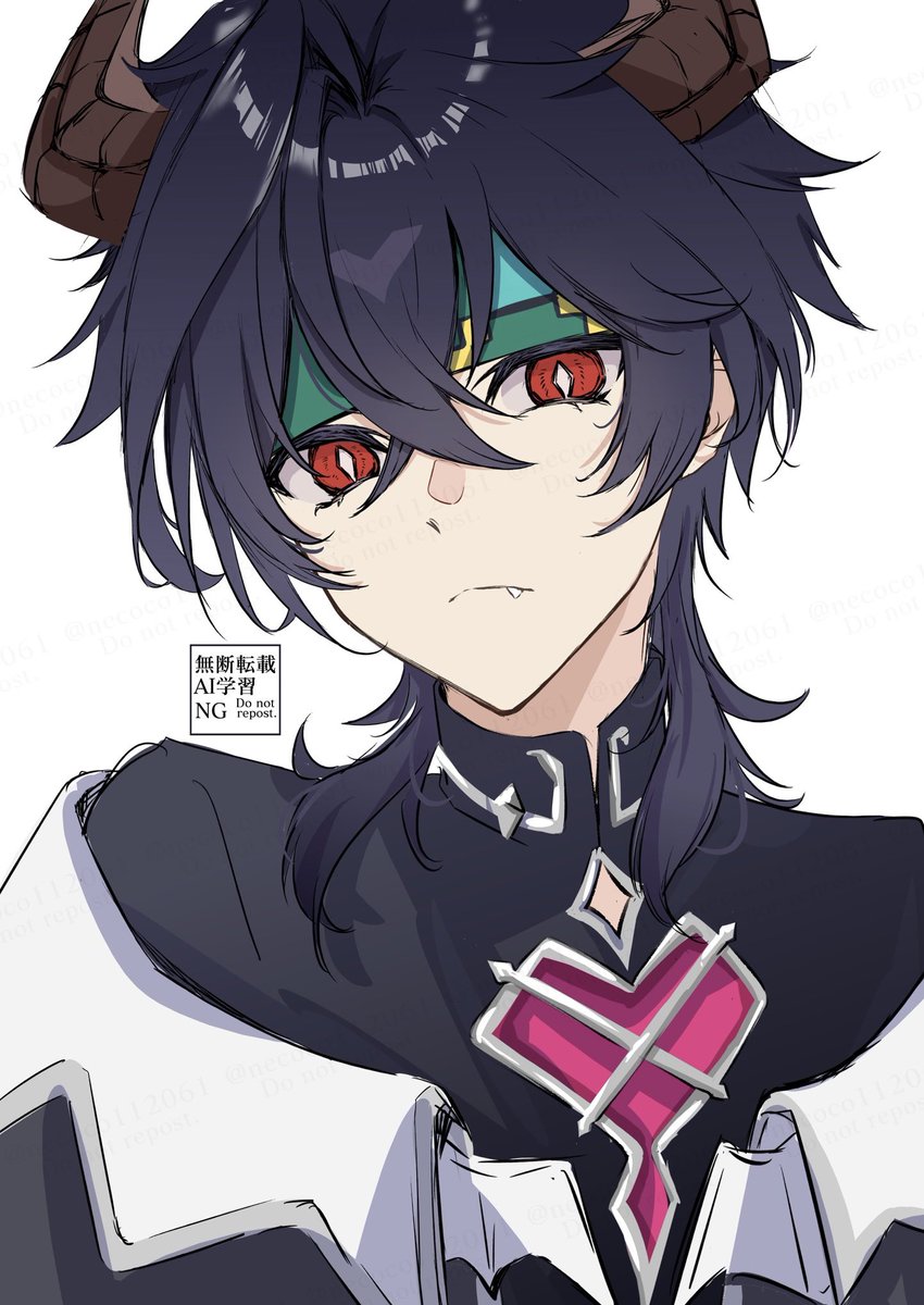 necoco112061's tweet image. 昨日描いたドゥリン君黒髪にしてバンダナ巻いたらとてもニチだった
