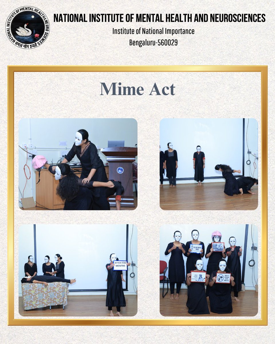 NIMHANS_BLR's tweet image. World Brain Day 2025 was observed today at NIMHANS with the launch of the Hub & Spoke Data Collection Project, unveiling of IEC materials by @mheduNIMHANS in collaboration with Neurology, and a powerful mime act by nursing students promoting brain health awareness
#BrainHealth