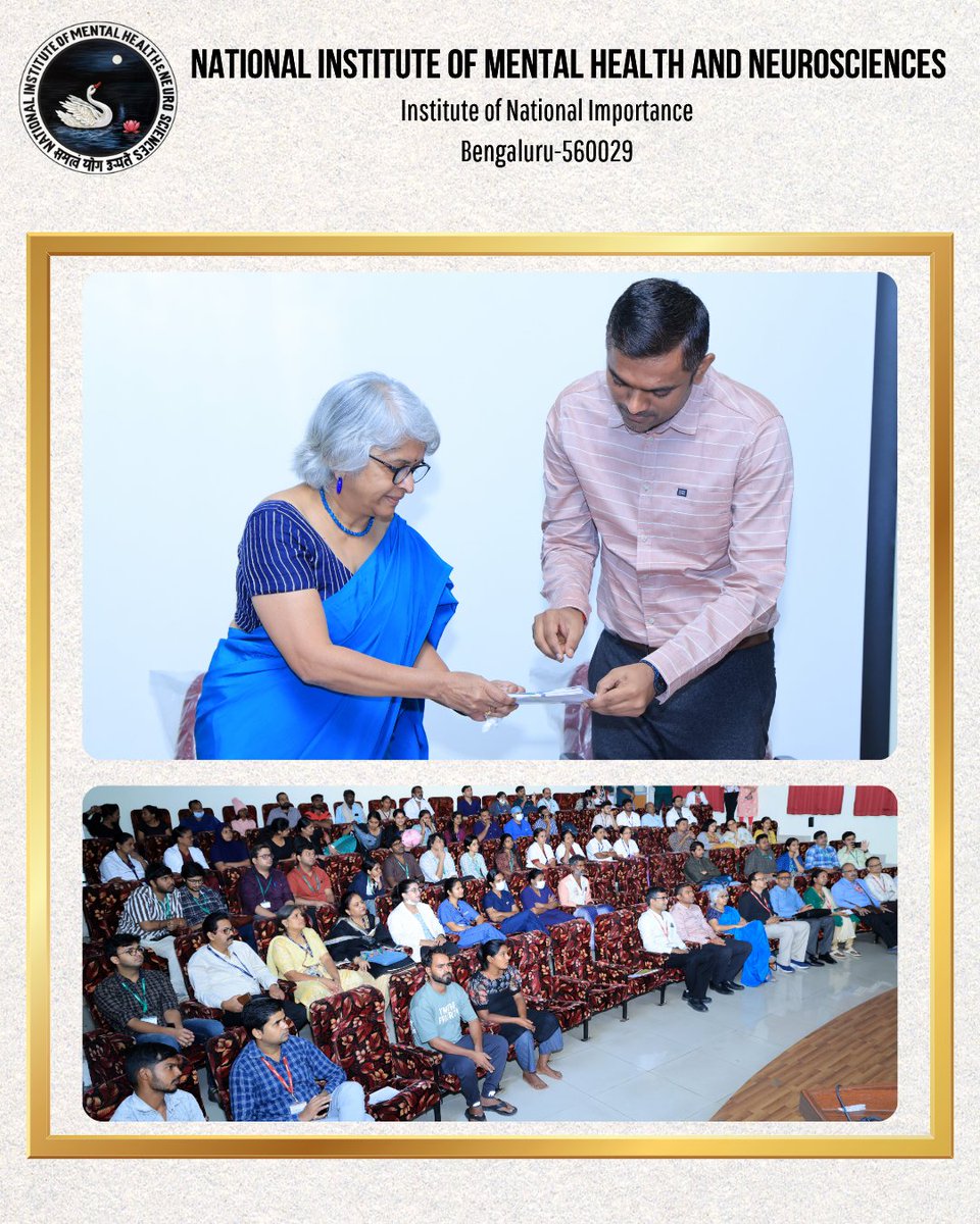 NIMHANS_BLR's tweet image. World Brain Day 2025 was observed today at NIMHANS with the launch of the Hub & Spoke Data Collection Project, unveiling of IEC materials by @mheduNIMHANS in collaboration with Neurology, and a powerful mime act by nursing students promoting brain health awareness
#BrainHealth