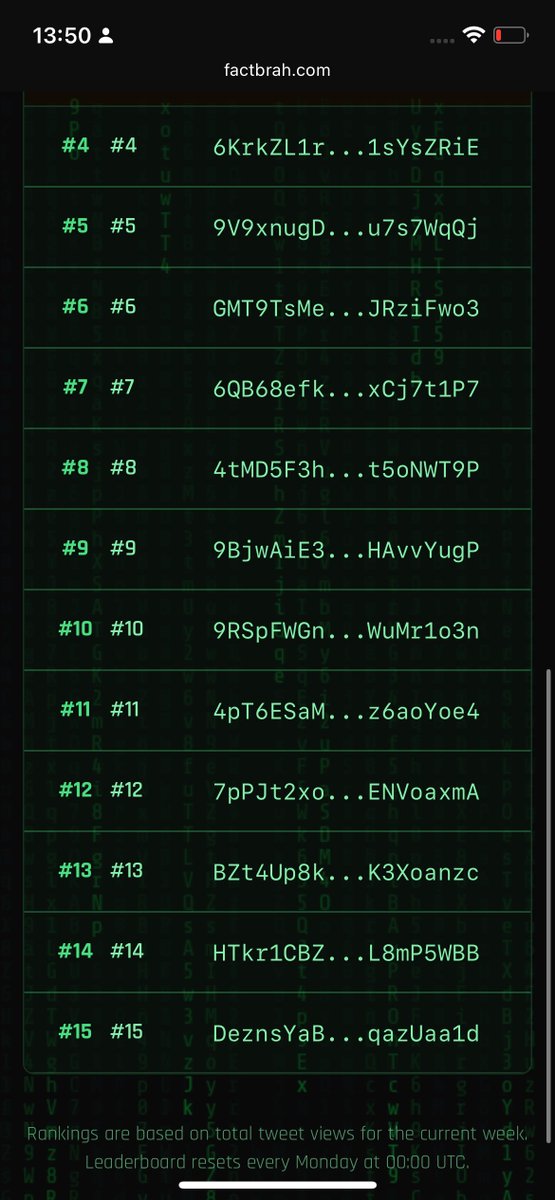 factbrah's tweet image. More unique wallets use our system than 90% of crypto protocols valued at millions. We are inevitable