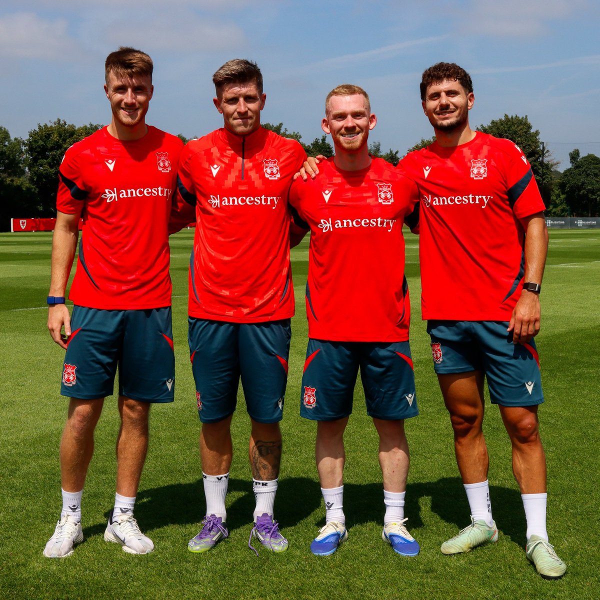 First training session complete for our newest arrivals 👏

🔴⚪️ #WxmAFC