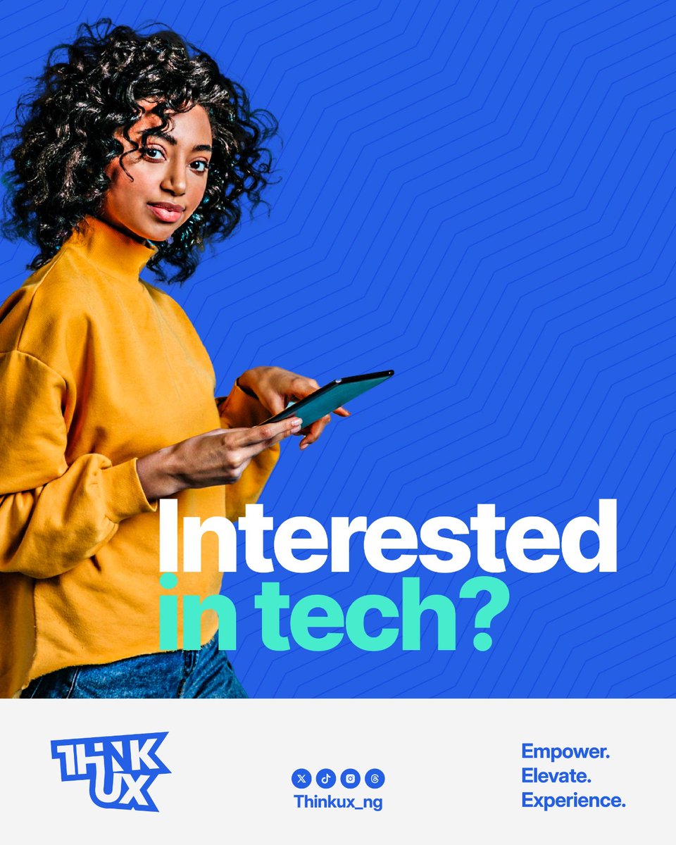 thinkUX_ng's tweet image. 🤔 Does this sound like you?
Then Thinkux is for you!!! Meet designers like you, learn, network, and grow.
Anticipate🚀
Tell a designer to tell another designer.
#thinkux is coming