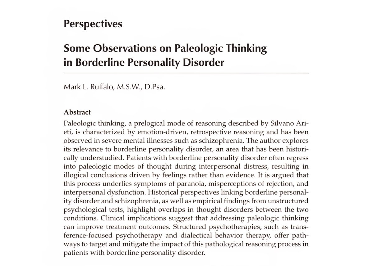 MarkLRuffalo's tweet image. Forthcoming in the journal Psychodynamic Psychiatry. @guilfordpress