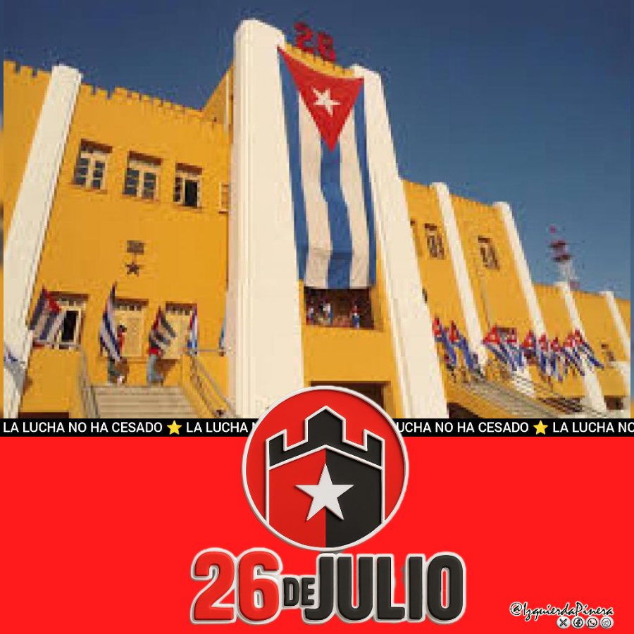 IzquierdaPinera's tweet image. "...el Moncada nos enseñó a convertir los reveses en victorias (...). Nos mostró el valor de una doctrina, la fuerza de las ideas, y nos dejó la lección permanente de la perseverancia y el tesón en los propósitos justos".
#FidelPorSiempre
#LaLuchaNoHaCesado
#IzquierdaPinera
