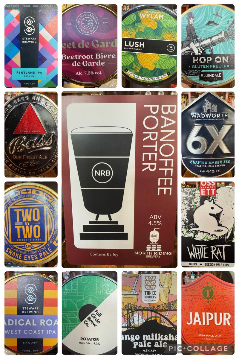 TheMarineNE33's tweet photo. OTB:
@McCollsBrewery
@StewartBrewing
@ossettbrewery
@wadsworthbrewco
@northridingbrew
@ThreeBrewing
@thornbridge
@bassbrewery
@fullcirclebrew
@wylambrewery
@TwoByTwoBrewing
@AllendaleBrewCo
@westonsciderfan
@ThistlyCross
@lilleyscider https://t.co/EoB3gXCwrw