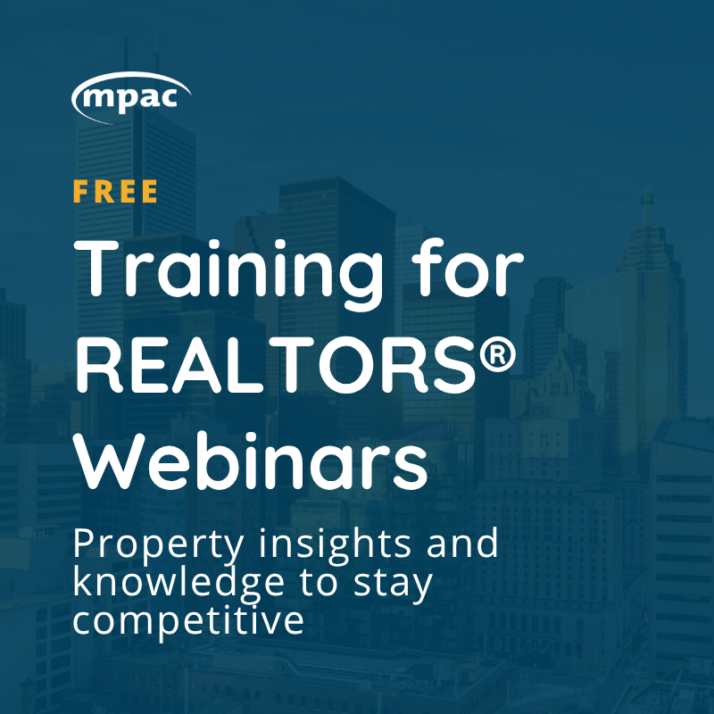 MPAC_Ontario's tweet photo. #OntarioRealEstate professionals: Join our upcoming training webinars to learn how property assessment works and how to get the most out of MPAC’s #Canadian data products customized for #OntarioREALTORS®. 💡

Explore our expert-led sessions and register: https://t.co/t0sgRZgO7e.