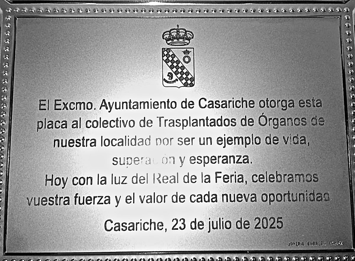 DrPerezBernal's tweet image. El colectivo de #Trasplantados de #Casariche encendieron la Feria de #Santiago con mensajes de #solidaridad, #superación y #Esperanza.
@aytocasariche #Ventippo #Trasplante #DonaciónDeÓrganos #Sangre #Médula
@donantessevilla @RICOMSevilla @A_Trasplantes @ONT_esp @DIPUSEVI