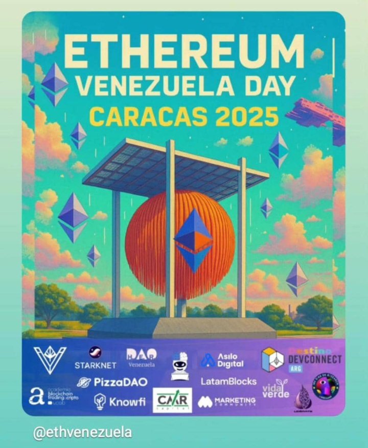 pipiripaos's tweet image. Hoy los esperamos en los espacios de la UCAB para aprender y conocer mucho más sobre @ETHVenezuela un evento que promete, vamos que vamos, vibrando en alta siempre porque a la baja no aplica!
Viernes de impacto!