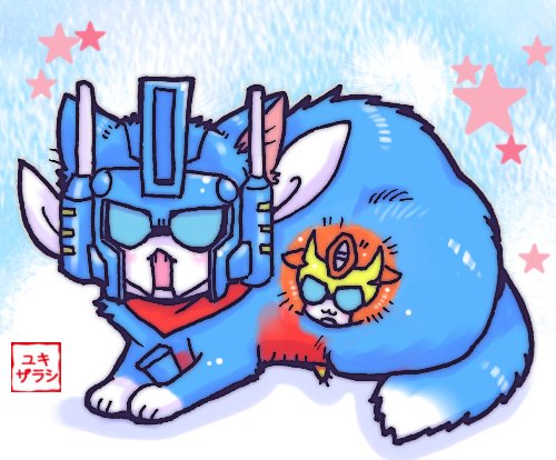 Y_ZARASHI01's tweet image. 生ネコマグナスと仔猫ロディ+ねずみロディ。