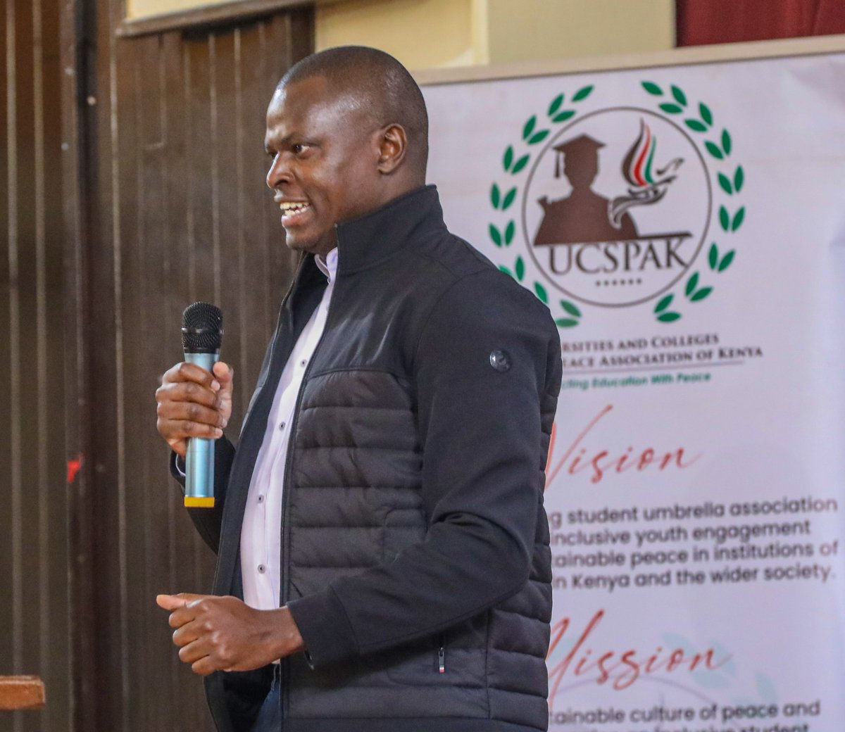 It was an excellent day at the Catholic University of Eastern Africa (CUEA) for a conference attended by University Students' Leaders from across the Country, Karen Nairobi.

Education must remain the single most important agenda social and Economic investment for the Country.