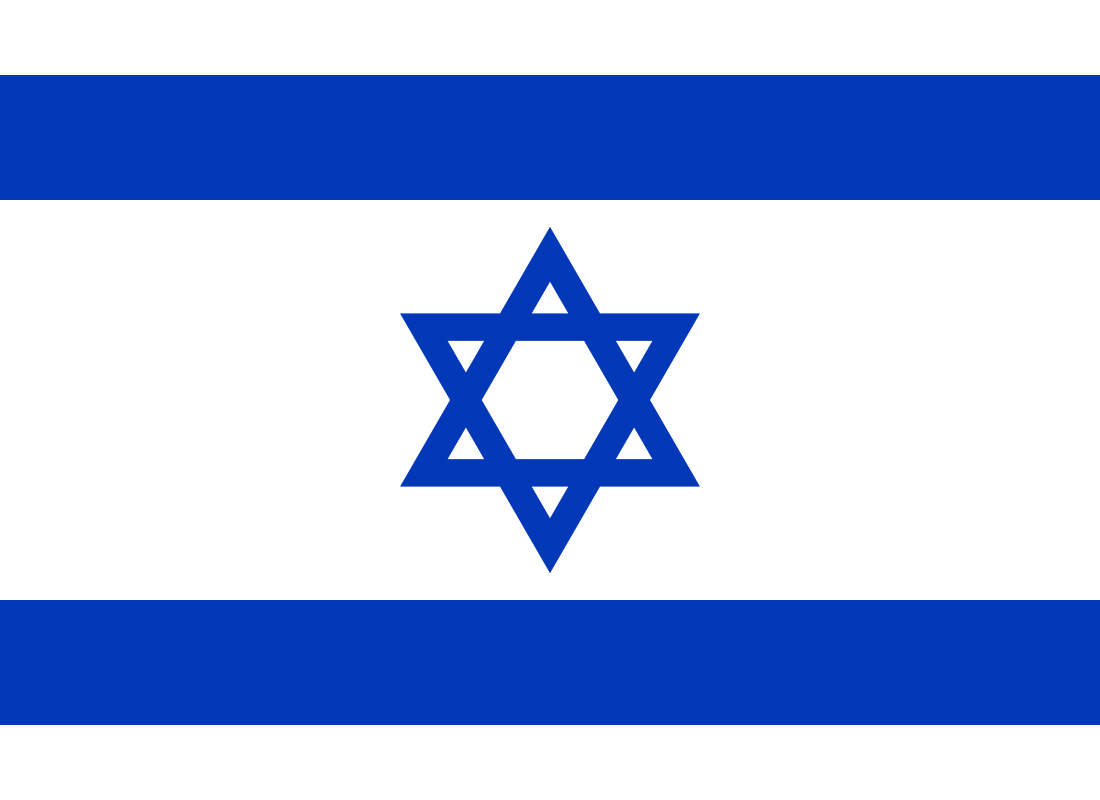 What's the first word you think of when you see the Israeli flag?