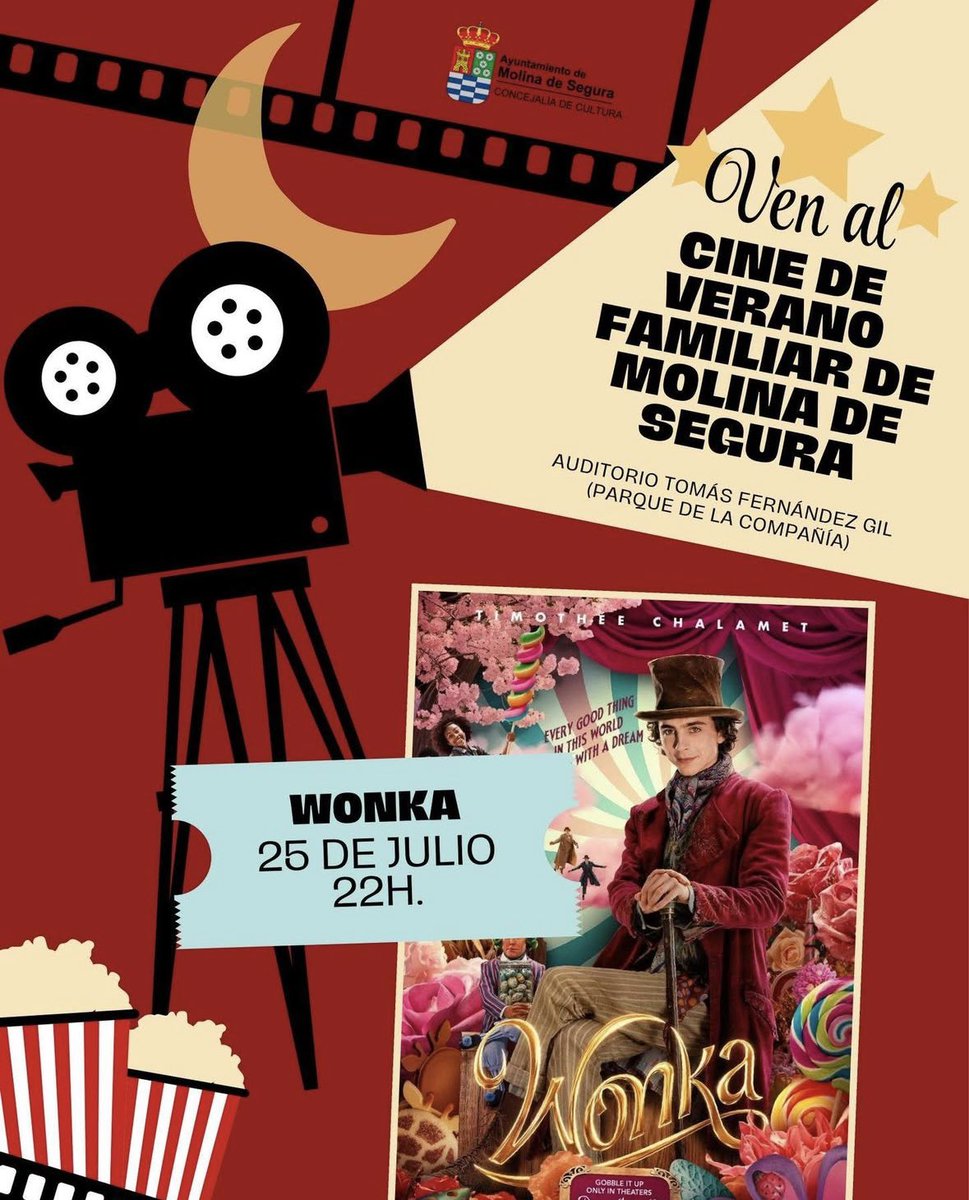 La nostra programació per a hui divendres 25 de juliol! #cinedeverano #cinedestiu Estas son las sesiones que organizamos desde <a href="/aguilarcinema/">Aguilar Cinema</a> hoy viernes 25.