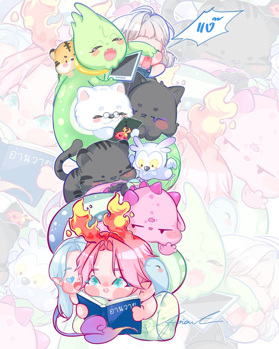 เด็กๆทำอะไรกัน!! 📖👀💖

#กาชาสรรพสัตว์   #กระต่ายกับเต่าเราคือเพื่อนกัน #Aoiait