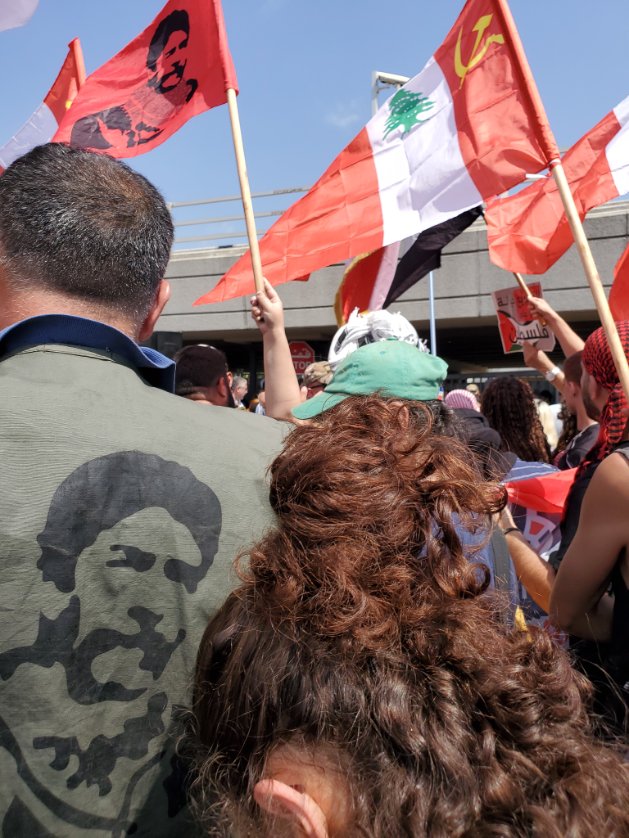 charlottekates's tweet image. Georges Abdallah, the struggling freedom fighter, has landed free in Beirut as the crowds come to the airport to welcome him, who has given his whole life in the struggle for Palestine, Lebanon and liberation.