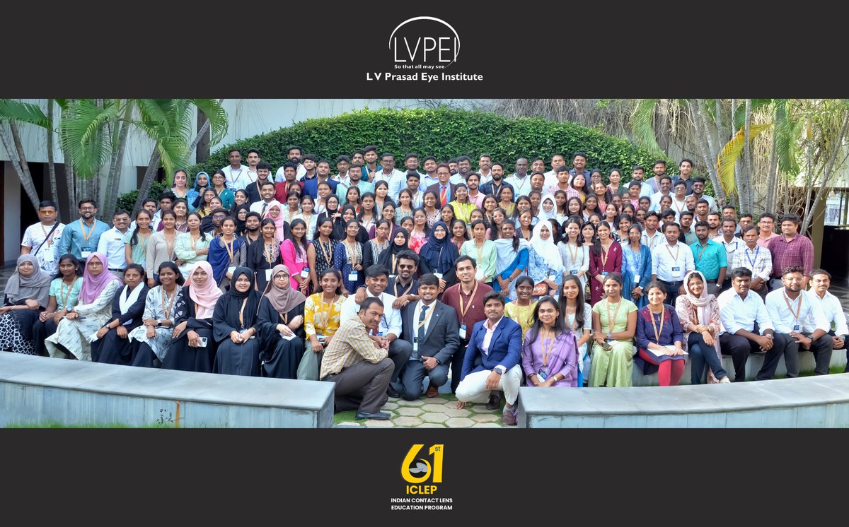 lvprasadeye's tweet image. 180+ attendees. 25 expert speakers. 3 days of cutting-edge contact lens education 👁The 61st ICLEP at LVPEI brought clinical learning, hands-on training, and global insight under one roof! #ICLEP2025 #Optometry #ContactLens #LVPEI