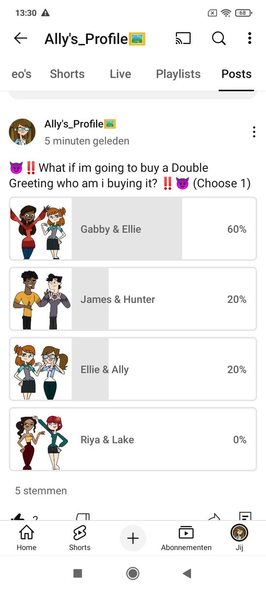 EllieGotScammed's tweet image. #dctwt im asking you guys to vote on which Double Greeting im buying, Link is right here
→ youtube.com/@Ally_SigmaRizz