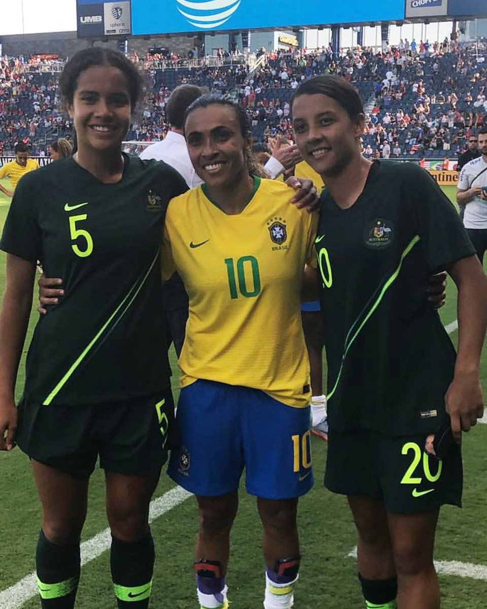 TheMatildas's tweet image. 🗓 #OnThisDay in 2018, Mary Fowler made her senior debut for Australia at just 15 years old against Brazil in our 3-1 win. Since then…
🏟 63 games & 16 goals ⚽️
#Matildas