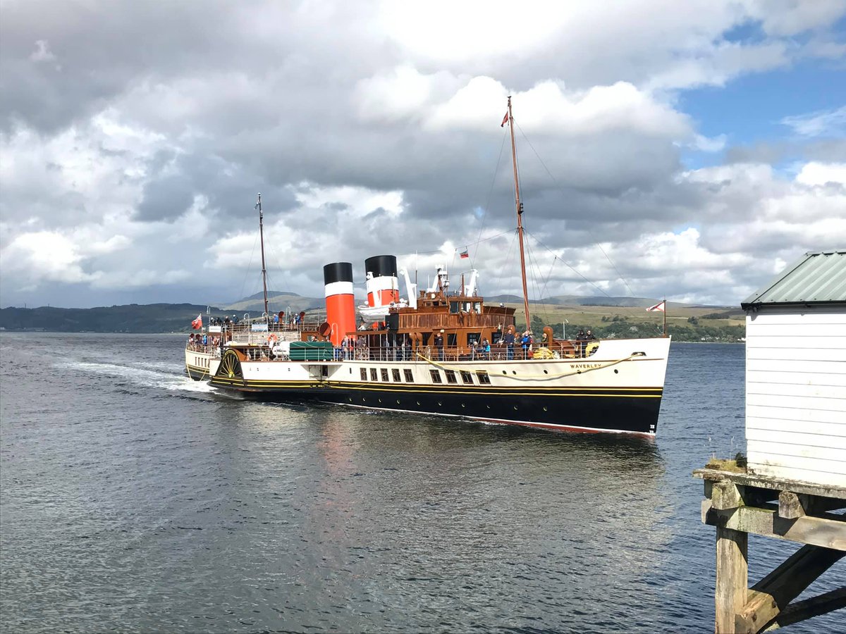 PS_Waverley's tweet image. 🥂✨BLAIRMORE PIER CELEBRATES 170 YEARS✨🥂

🌊 On Wednesday 30th July Waverley will be calling into Blairmore Pier as it celebrates 170th anniversary. The Pier was restored and reopened in 2005 has been a regular stop for Waverley during her Summer season taking passengers for…